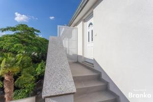 Balkón nebo terasa v ubytování Apartmani Bego