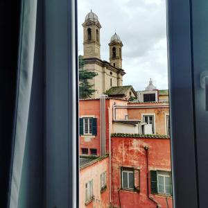 a view of a city from a window at Corso Experience in Rome