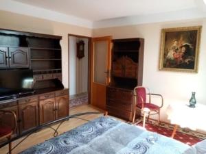 Apartmán Podskalská Blatná客房内的一张或多张床位