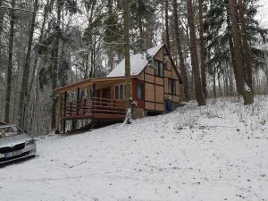 Oleandria- ,, Domek Malinka" nr 35 v zime