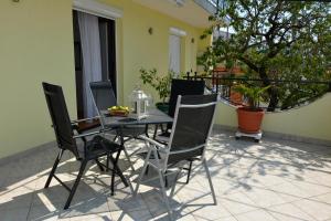 Balkón nebo terasa v ubytování Apartment Rita