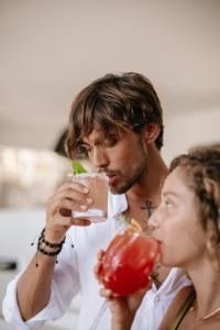 Nápoje v ubytování NEST Tulum