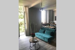 A seating area at Mazzini apartment