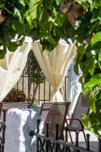 A garden outside Irinis House