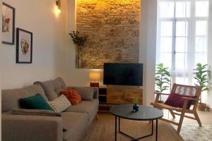 TV a/nebo společenská místnost v ubytování GATU PREMIUM Villa Libertad