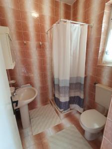 Kúpeľňa v ubytovaní Apartmani Škarić