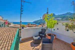 A balcony or terrace at Casa Vilù