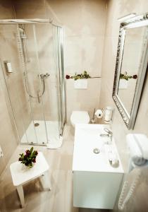 Kúpeľňa v ubytovaní Alfons Boutique Hotel