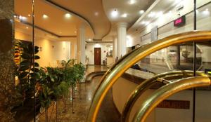 O saguão ou recepção de Gran Chevalier Hotel