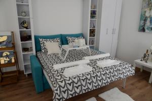 Krevet ili kreveti u jedinici u okviru objekta Apartment Krins