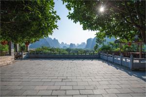 山景或在酒店看到的山景