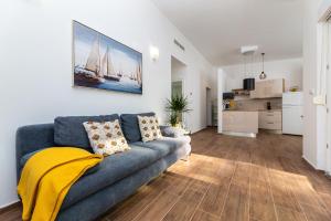 Svetainės erdvė apgyvendinimo įstaigoje Apartment Nada 1