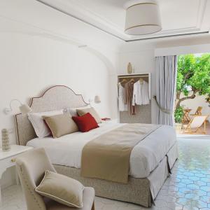 Llit o llits en una habitació de Villa Fortuna