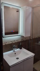 A bathroom at Luxury penthouse with sea view