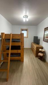 Un ou plusieurs lits superposés dans un hébergement de l'établissement Denali Lakeview Inn