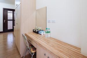 Kuchyň nebo kuchyňský kout v ubytování Urarakana B&B