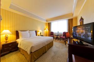 TV a/nebo společenská místnost v ubytování Clarion Hotel Tianjin