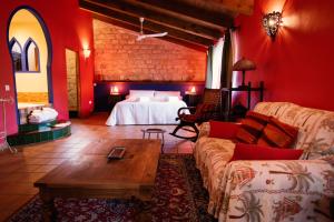Posezení v ubytování Hospedium Hotel La Parada del Compte