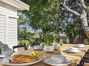 Comida en la casa vacacional o alrededores