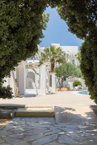 Um jardim em Corfos Hotel