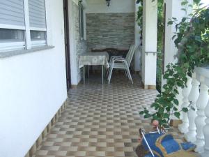 Balkón nebo terasa v ubytování Ferienwohnung Mili + 8 fotografií