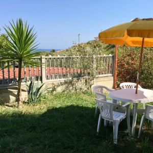 A garden outside Alba Serena