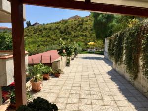 A garden outside Alba Serena