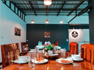 Lys I dalen resort&camping的休息区