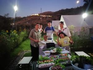 入住Lys I dalen resort&camping的客人
