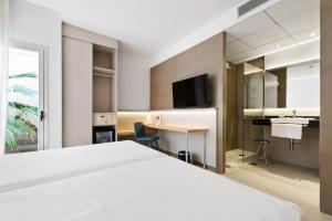 טלויזיה ו/או מרכז בידור ב-Hotel Areca