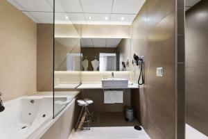 חדר רחצה ב-Hotel Areca