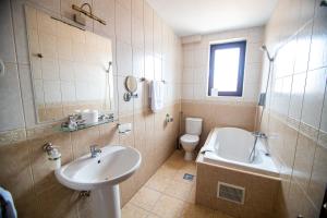 Koupelna v ubytování Hotel Clasic