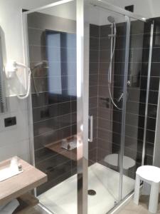 Koupelna v ubytování Residenza Novi