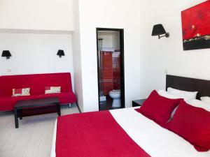 Postel nebo postele na pokoji v ubytování Hotel Cubata
