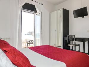 Postel nebo postele na pokoji v ubytování Hotel Cubata