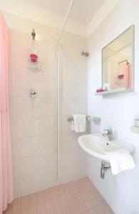 Koupelna v ubytování Hotel Ciondolo D'Oro