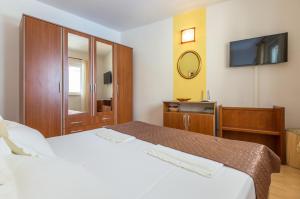 Posteľ alebo postele v izbe v ubytovaní Villa Anima in Makarska, private pool