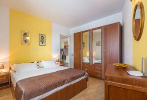 Posteľ alebo postele v izbe v ubytovaní Villa Anima in Makarska, private pool