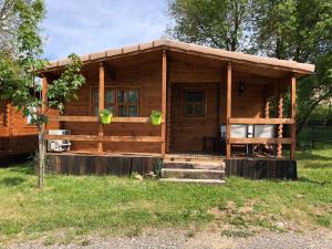 Zahrada ubytování Resort Camping Solopuent