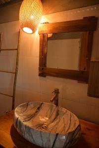 Vonios kambarys apgyvendinimo įstaigoje PuLuong BamBoo