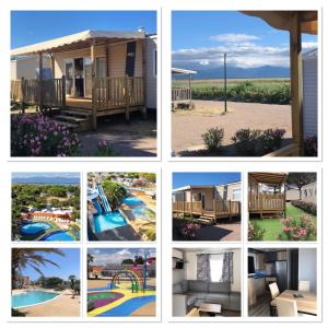 Bazén v ubytování Mobilhome Canet en Roussillon - CANET PLAGE LOC nebo v jeho okolí