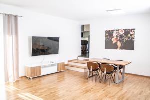 Et tv og/eller underholdning på City Wohnung K2 KLIMATISIERT