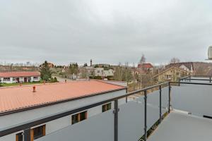 a view from the roof of a building at Apartament Kapitańska in Niechorze