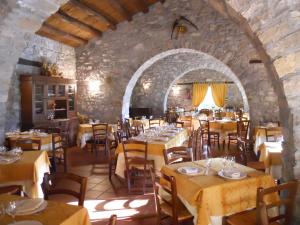 Restaurace v ubytování L'Antico Casale
