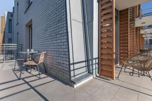 Balkón alebo terasa v ubytovaní Apartamenty Feniks by Noclegi Renters