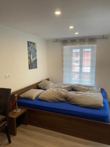 Postel nebo postele na pokoji v ubytování Haus Alpenhof
