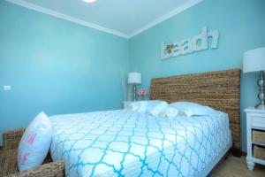 Postel nebo postele na pokoji v ubytování Beach & Barbecue by Rent4All