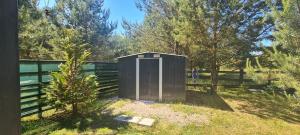 Vonkajšia záhrada v ubytovaní Domek Konrad - balia ogrodowa dodatkowo płatna