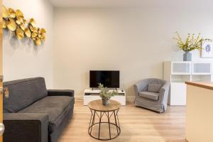Posezení v ubytování Urbe10 Angel Suites 1 Bedroom Apartment 3C