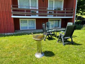 Zahrada ubytování FeWo mit Balkon direkt am Wald und Wanderweg Ruhe pur 2 OG